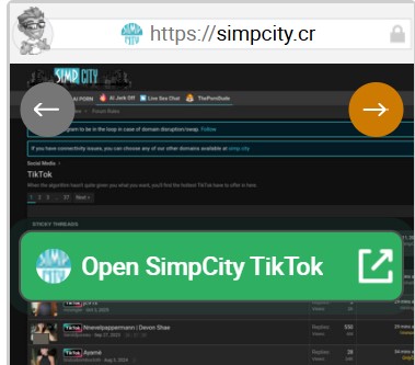 SimpCity TikTok