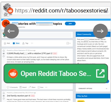 Reddit Taboo Sex Stories