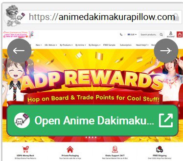 Anime Dakimakura Pillow